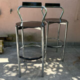 Pair bar stool calligaris