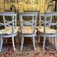 Suite de 6 chaises de style Empire - Consulat