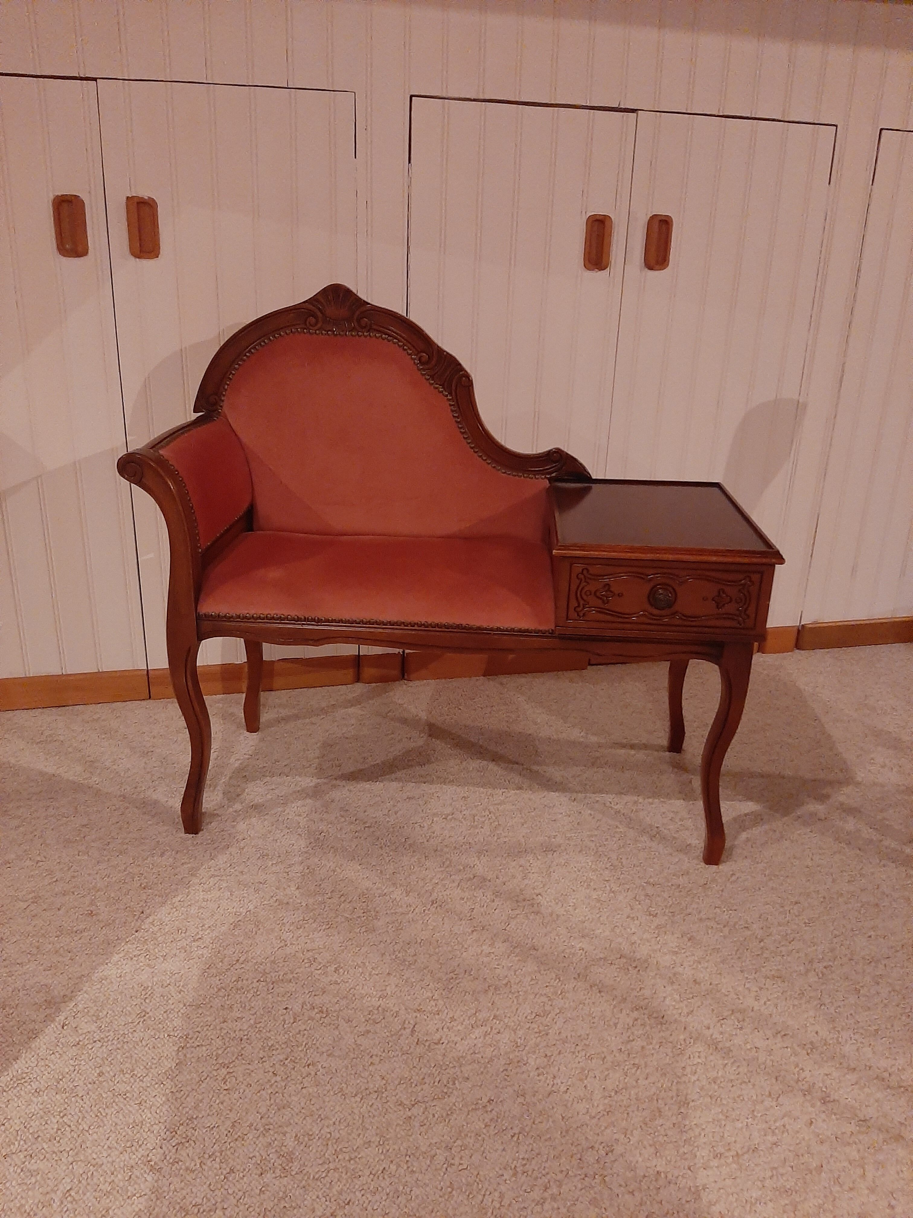 Armchair entrance furniture - loveseat- louis xv style
