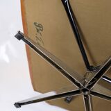 Armchair made in cognac leather, danish design from 1980s