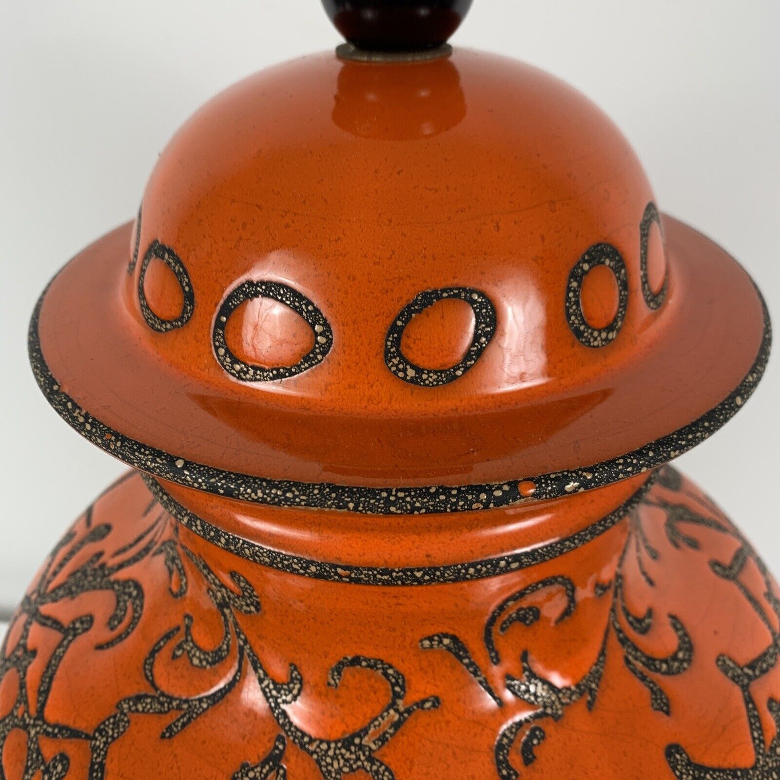 Vintage Italian ceramic lamp foot Alvino Bagni