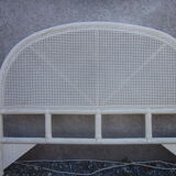 Rattan headboard and canning