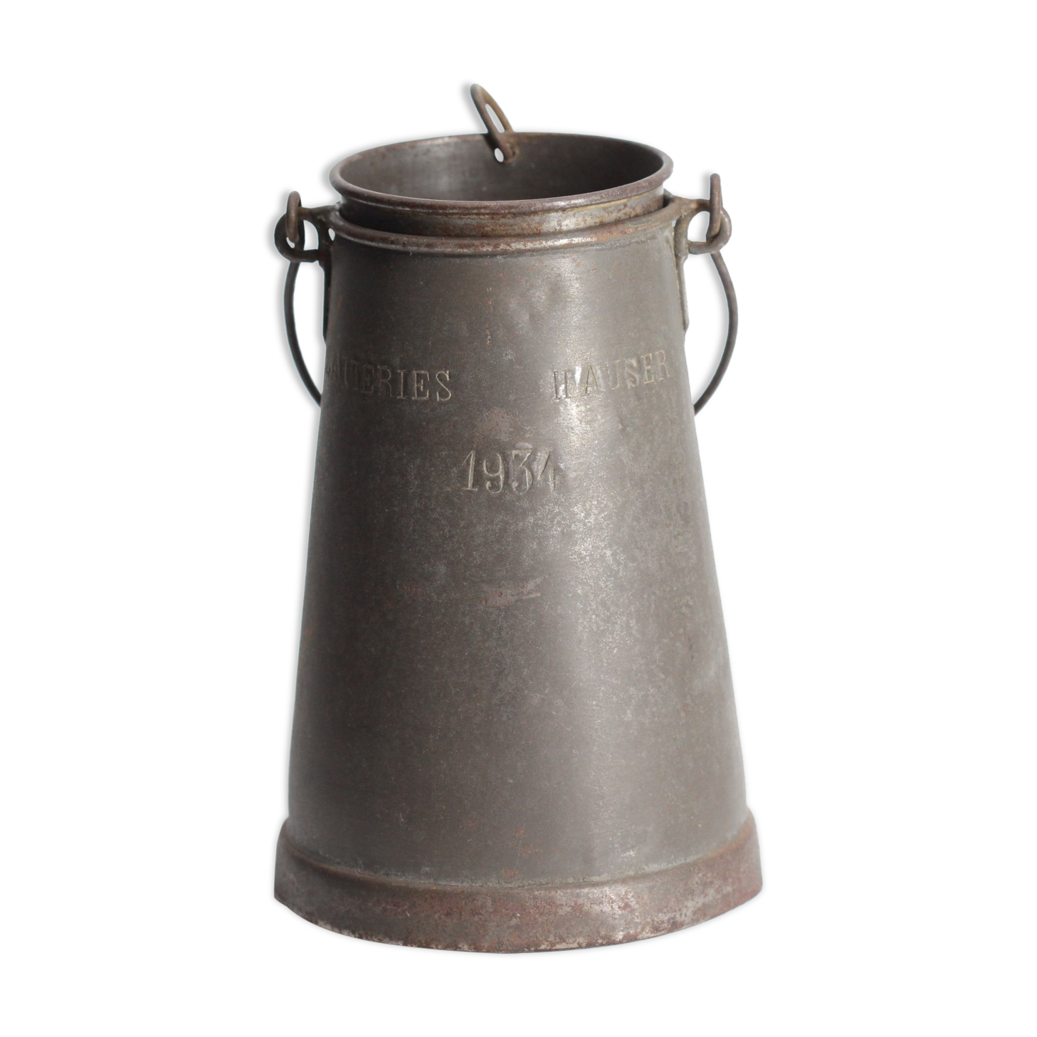 Old milk pot