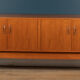 Long Restored Teak Retro 1960s G Plan Fresco Sideboard On Hairpin Legs