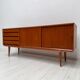 1960s vintage Gunni Omann model 18 Danish design teak sideboard for Omann Jun