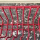 Plasticized metal dish rack