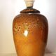 Enamelled sandstone lamp foot 70/80
