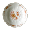 White porcelain hollow plate with far East inspired motifs