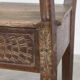 Antique oak armchair