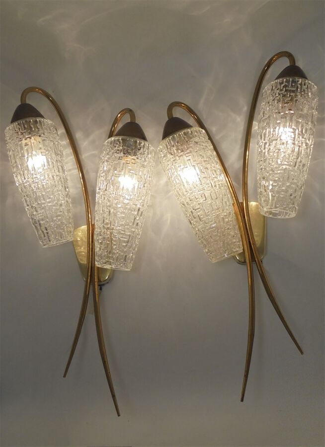 Pair of wall sconces