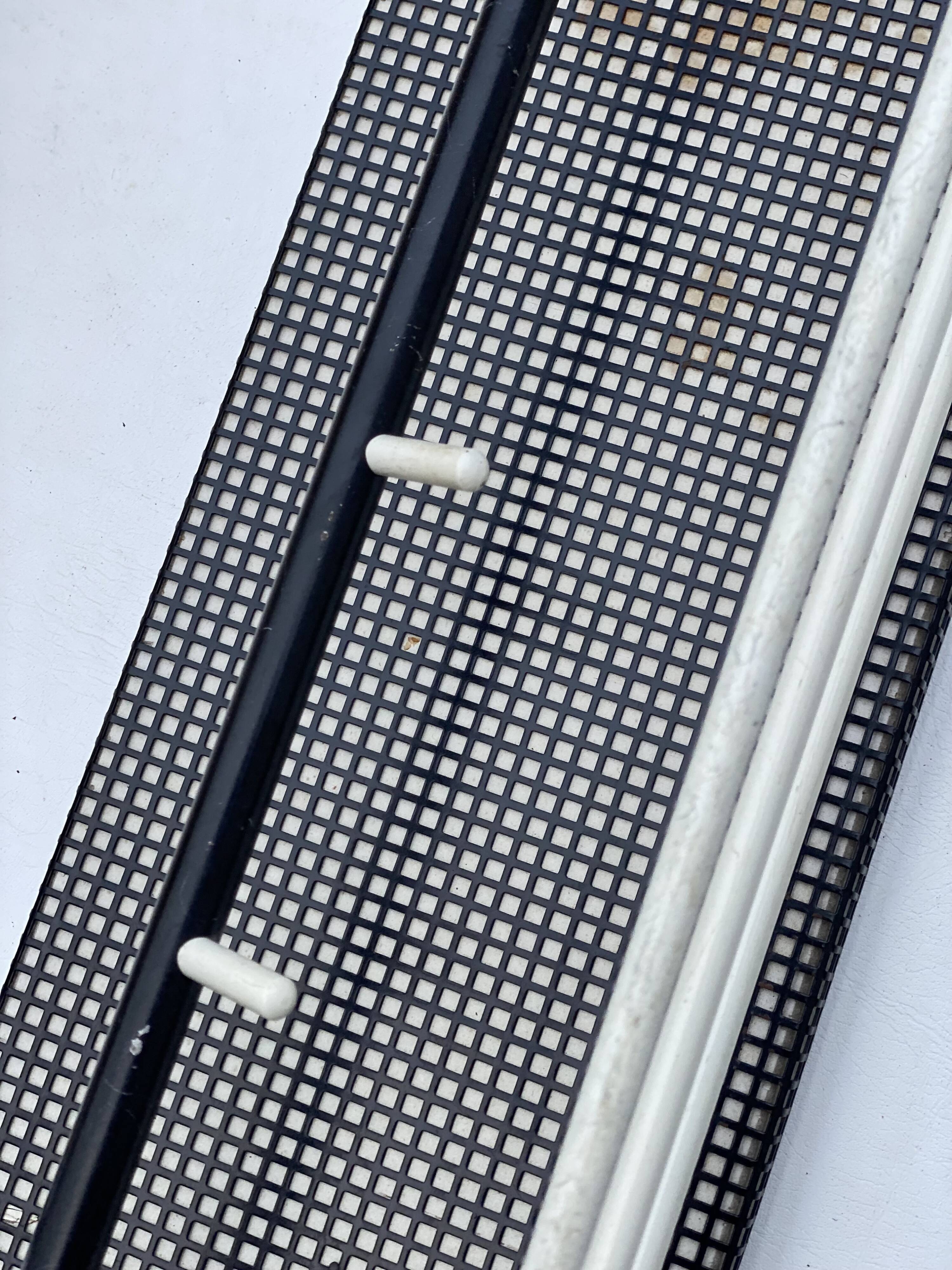 Metal Hanging Coat Rack and Wall Shelves by Pilastro