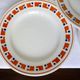5 flat plates in iron earth of the Salins model Lucette 210834