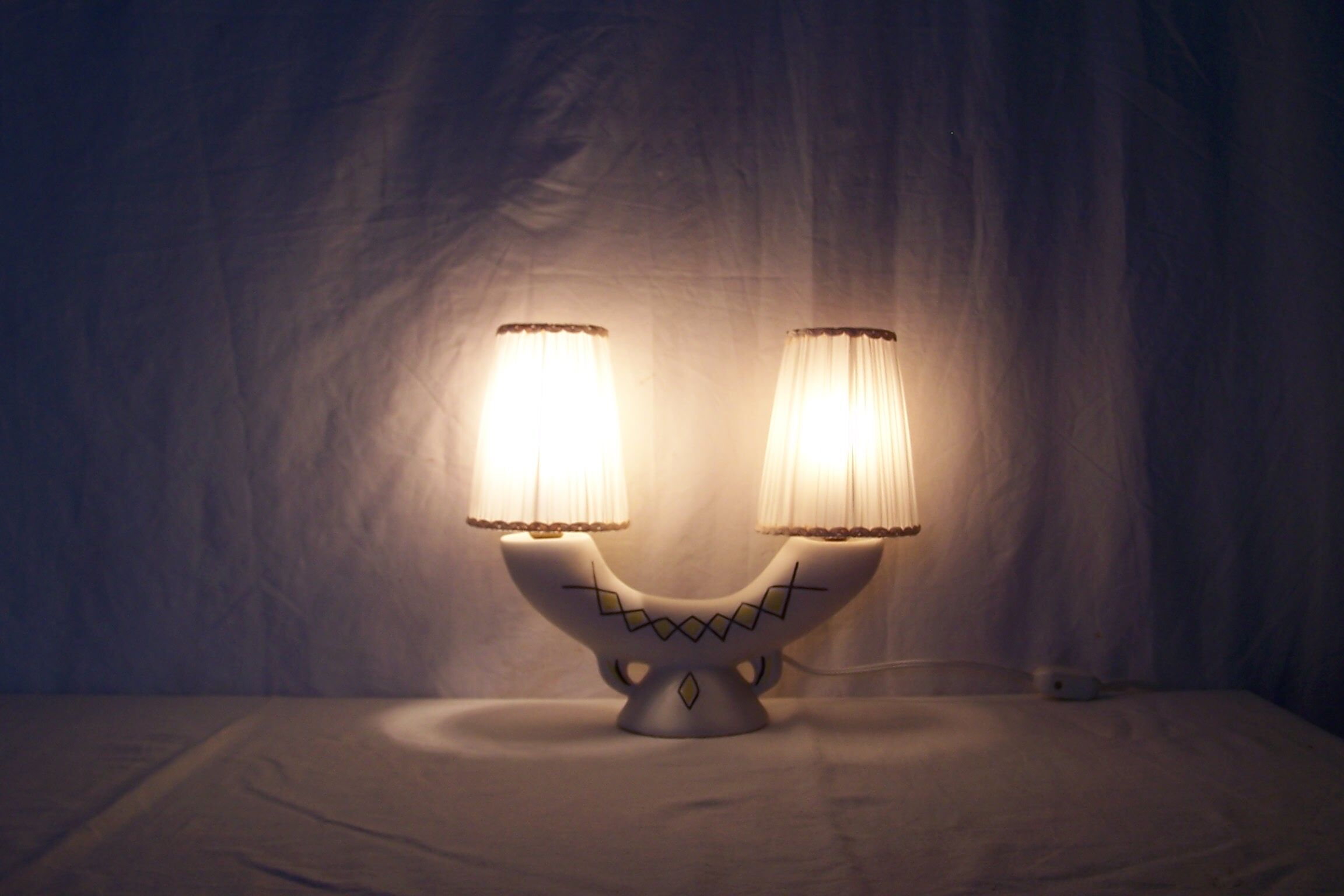 Lamp double Jean de Lespinasse - 50 years