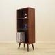 Danish rosewood veneered shelving unit on splayed legs, 1960s