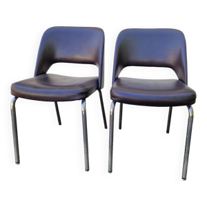Paire de chaises design