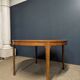 Scandinavian teak dining table