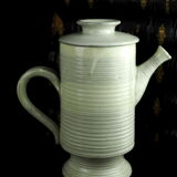 Cafetière crème en grès - Kilroot pottery- années 70 / 90