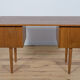 Mid-Century Freestanding Teak Desk, 1960s