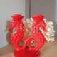 Ceramic seahorse candlestick by Bitossi.
