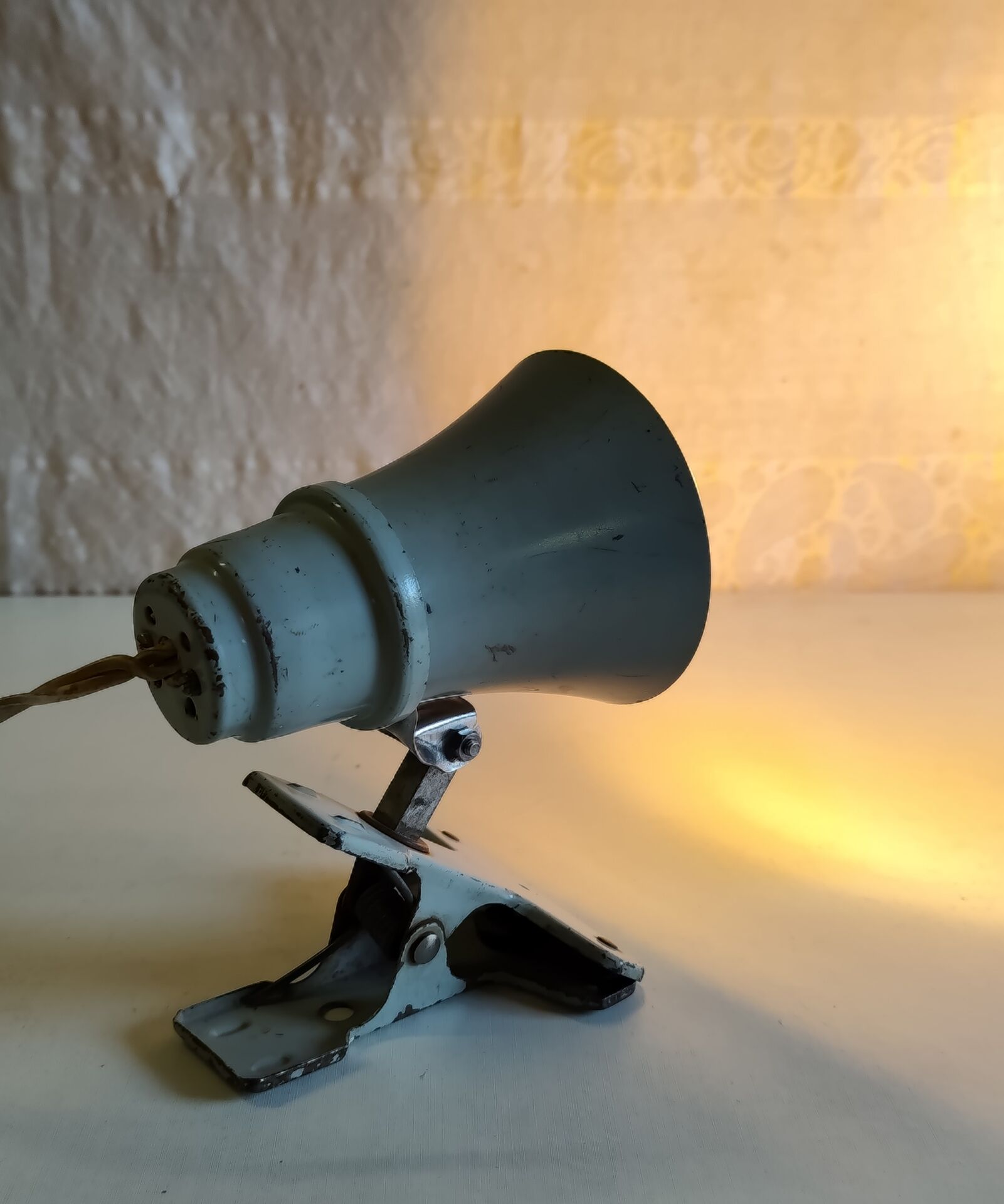 Articulated clamp spotlight by Philips - 1950s/60s