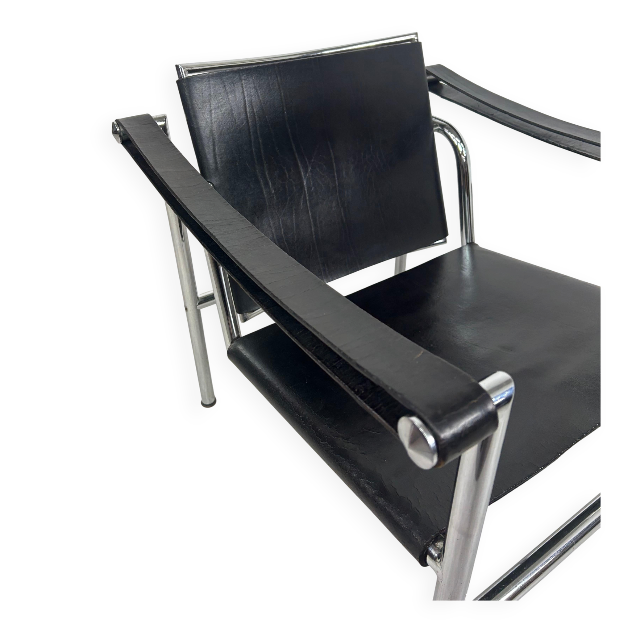 Bauhaus LC1 chairs by Le Corbusier for Cassina
