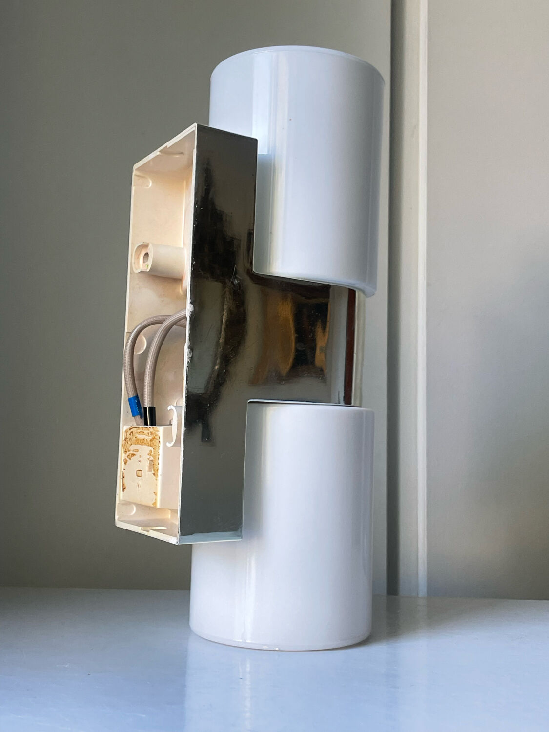 Scandinavian midcentury design bathroom light double sided