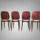 Set of 4 design chairs Pegasus vintage Baumann edition 1960s