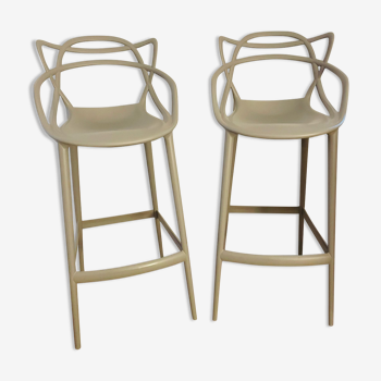 Pair of Kartell high chairs