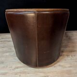 Art Deco swivel armchair