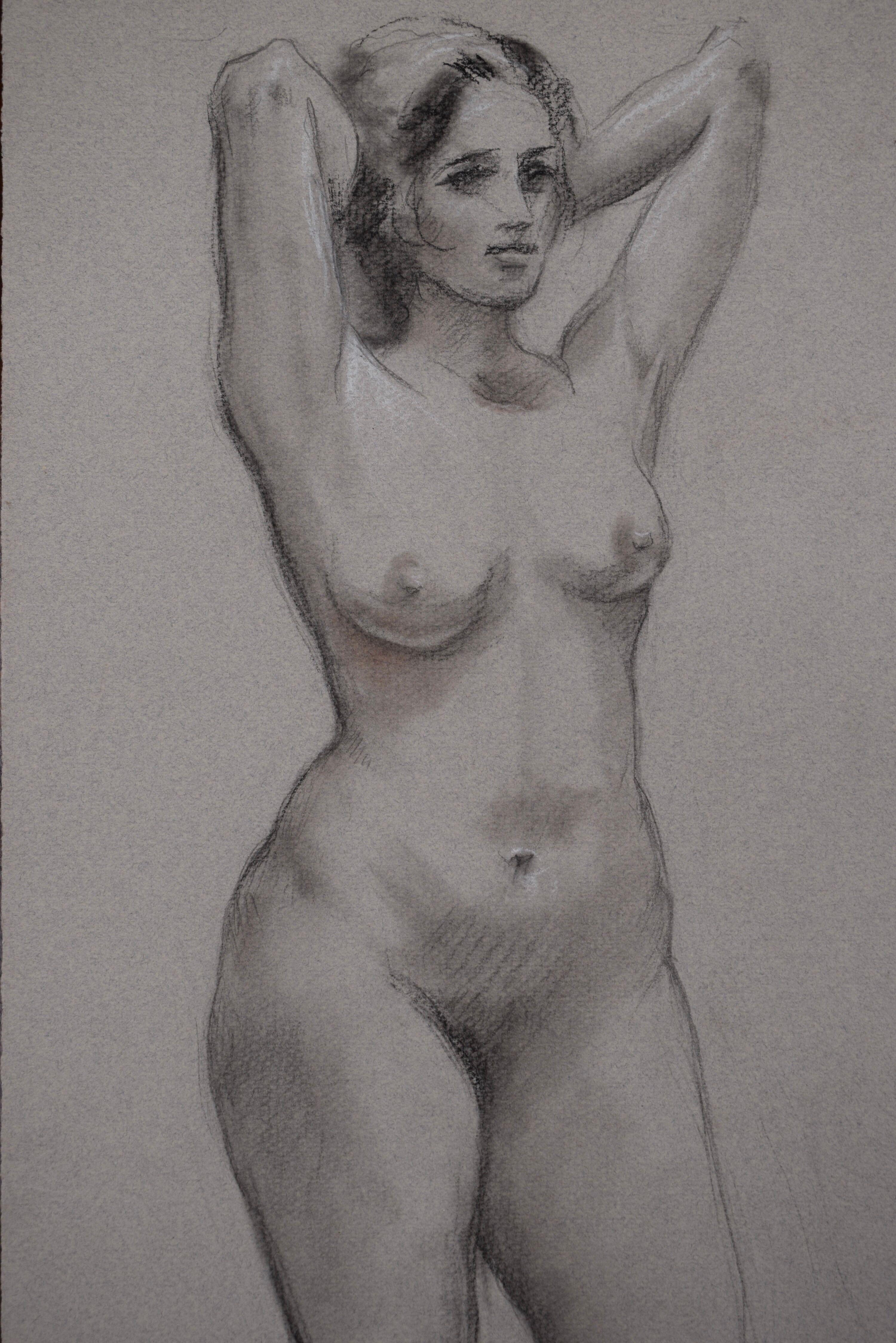 Vintage academic drawing