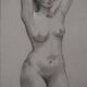 Vintage academic drawing