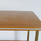 Vintage side table in brown formica