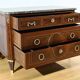Rare mahogany commode, Louis XVI period – 2nd half of the 18th century.