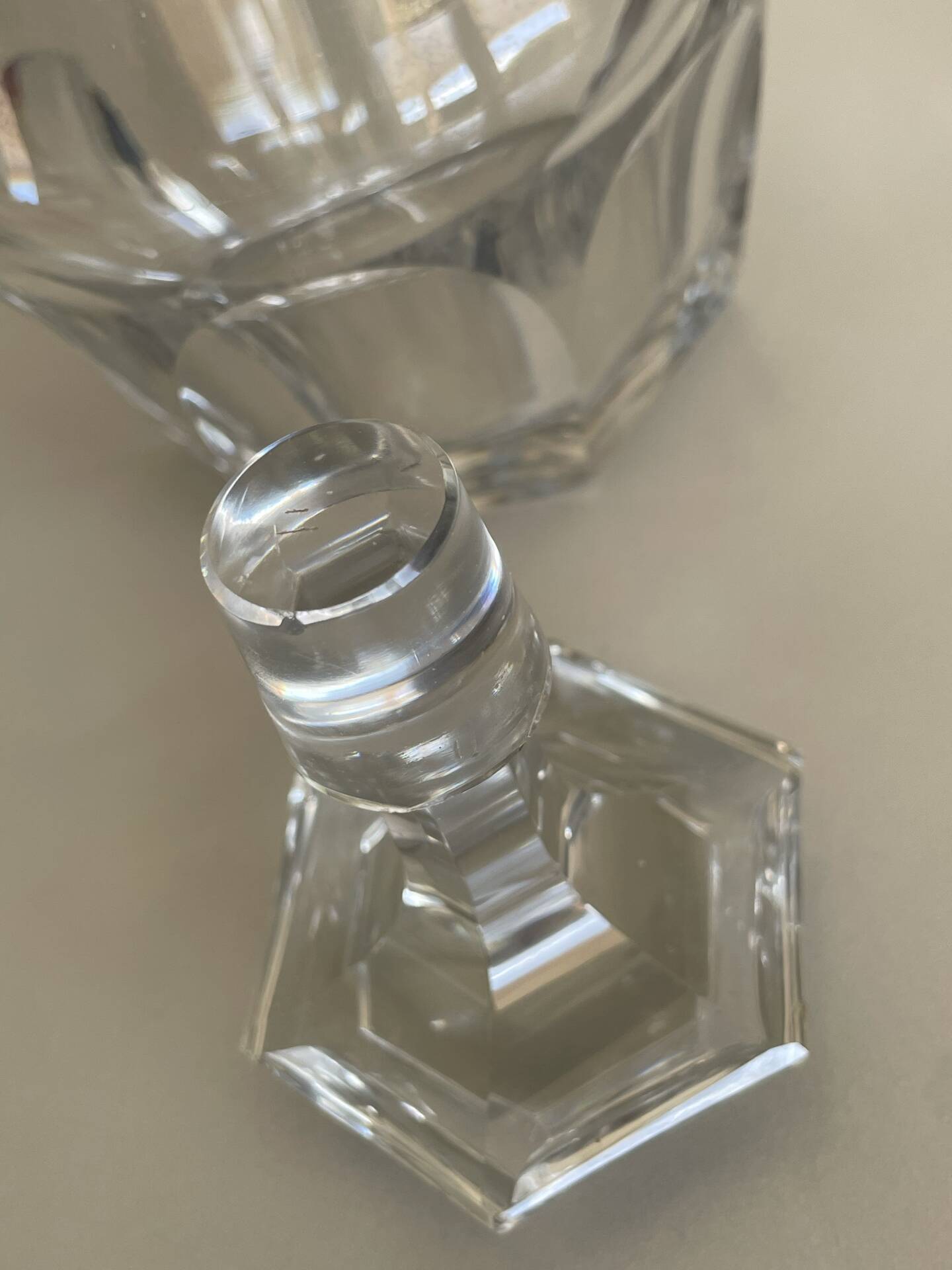 Carafe à vin Baccarat Harcourt 1841