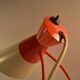 Napako Mid-Century Red and White Table Lamp, Josef Hurka, 1950s