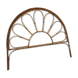 Rattan headboard