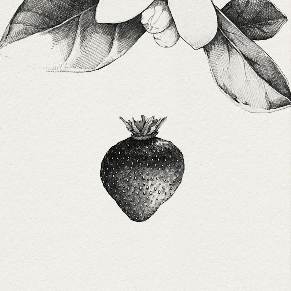 Table - "The strawberry and the orange blossom"