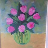 Peinture fleurs