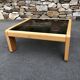 Vintage elm coffee table 1970