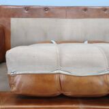 Three-seater sofa from the mid-century produced in Italy in the 1970s.