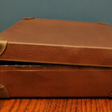 Retro suitcase 60s 70s vintage