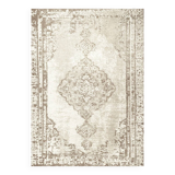 Carpet, vintage style, 1960s design, Altay Cream