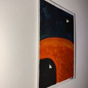 Peinture abstraite signée