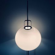 Vintage "Lucerna" floor lamp by Harvey Guzzini for Meblo, Italy 1970s