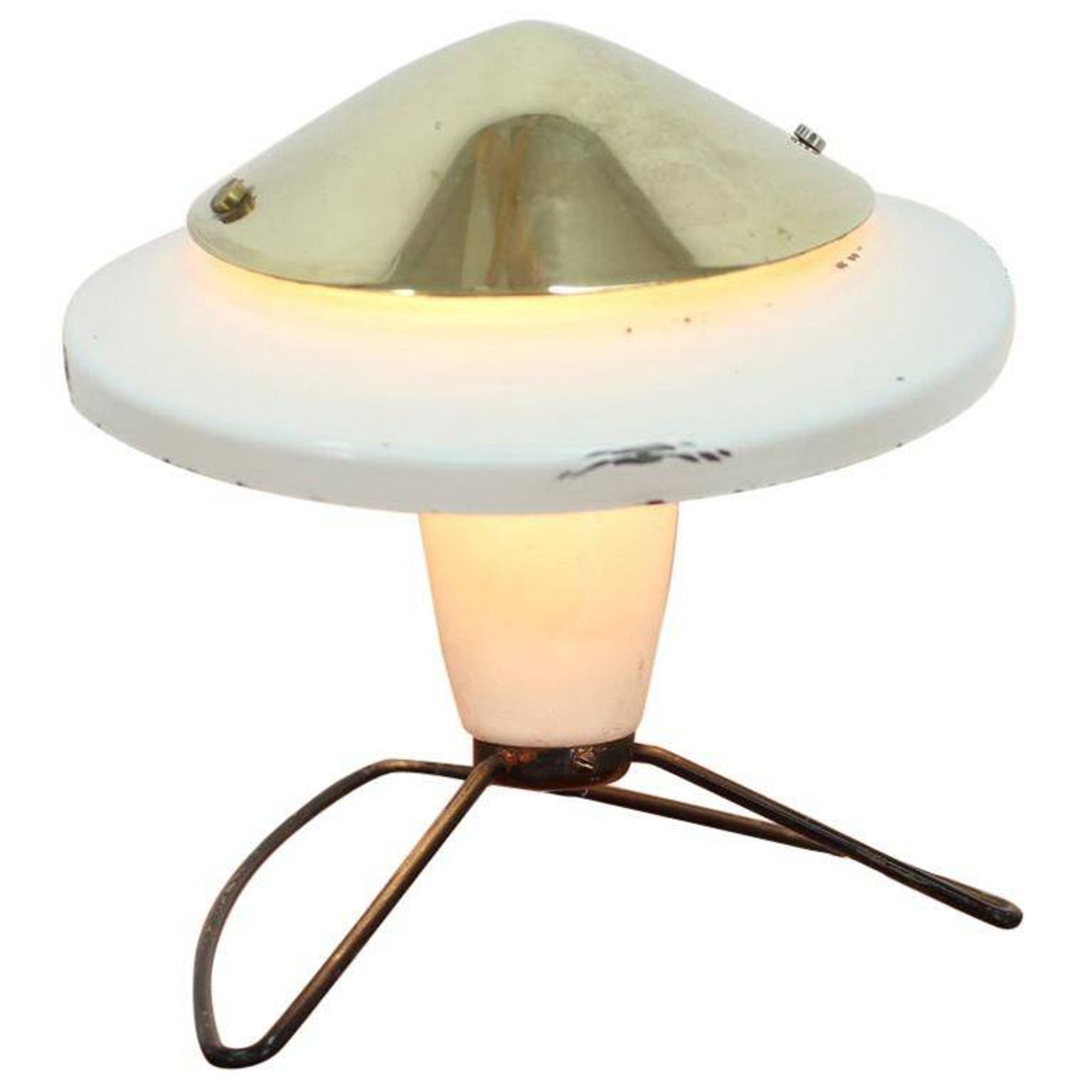 Lampe de table de l'ère spatiale, années 1960
