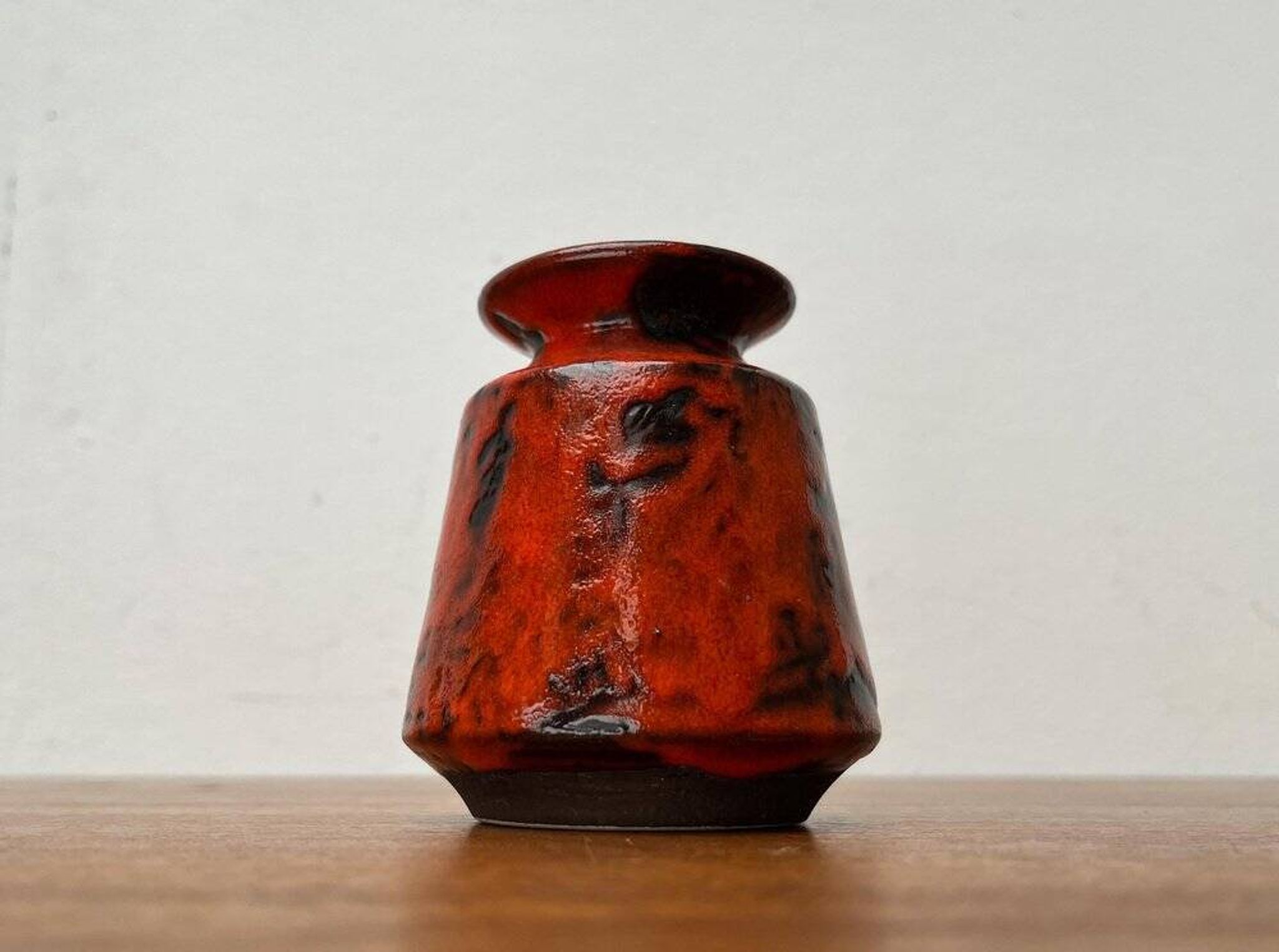 German ceramic vase from the mid-century by Ilkra Edelkeramik, 1960s.