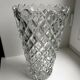Art Deco crystal vase 50s