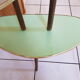 Saddle of tripod plants in formica of the years 50/60