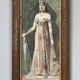 Victorian Goddess, Aquarelle Painting, framed