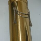 Umbrella stand in English gilded brass
